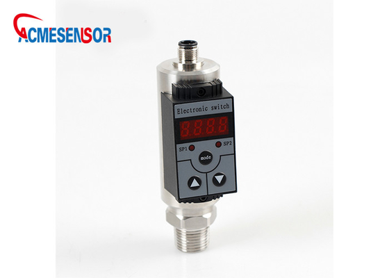 RS485 مبدل فشار دیجیتال سنسور سوئیچ فشار هوا 25mA 40VDC