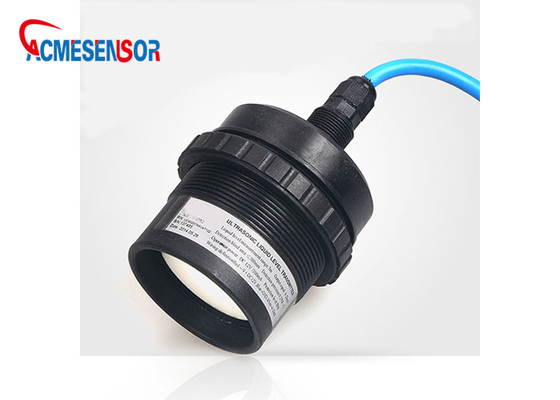 سنسور سطح اولتراسونیک غیر تماسی RS485 4-20 میلی آمپری ابزار اندازه گیری سطح آب سوخت